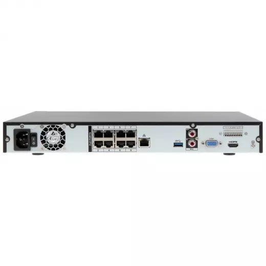 Видеорегистратор IP Dahua DHI-NVR4208-8P-I 8-и канальный/HDD: 2/РoЕ